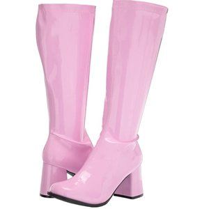 Women's Pink GOGO 3" Heel Zipper Boot